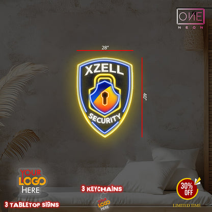 XZELL SECURITY | LED Neon Sign