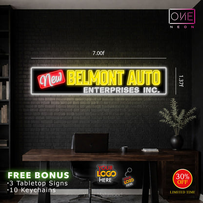 BELMONT AUTO ENTERPRISES INC | LED Neon Sign