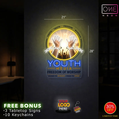 Youth Media | LED Neon Sign