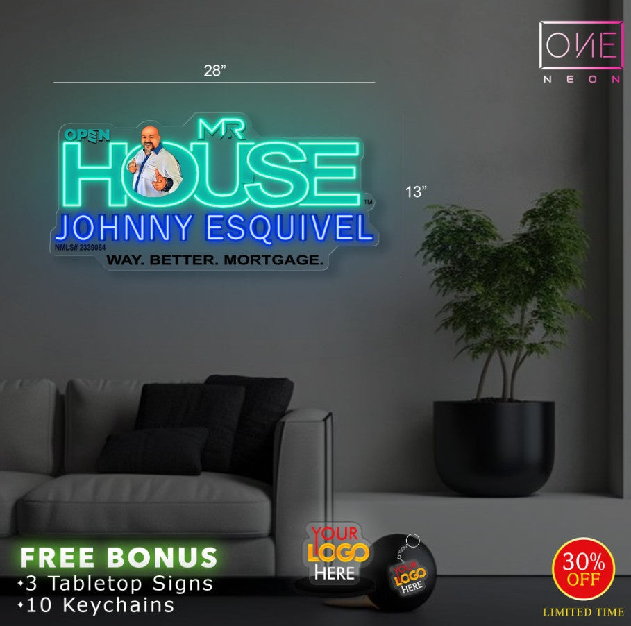 Mr House | LED Neon Sign