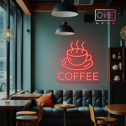 Hot Coffee Led Neon Sign