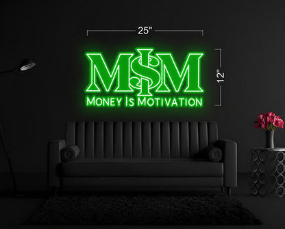 MSM logo | LED Neon Sign