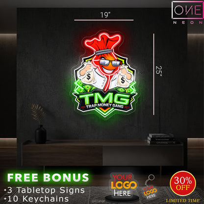 TMG logo | LED Neon Sign