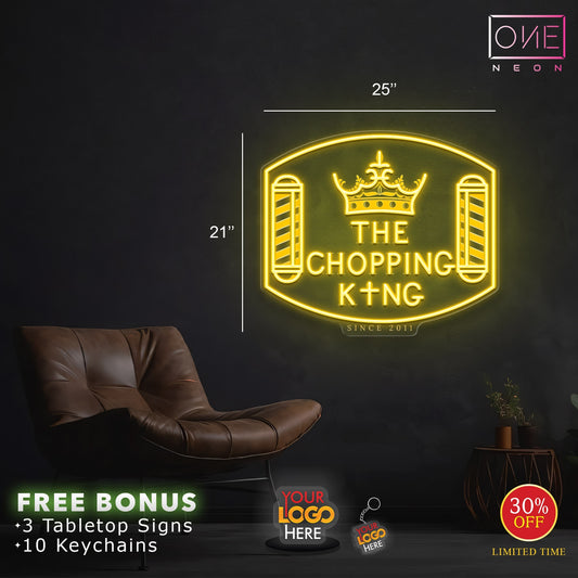 The Chopping King| LED Neon Sign