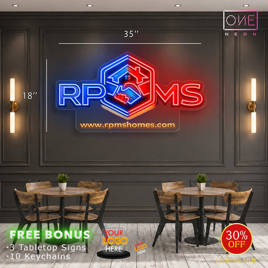 RPMS LOGO| LED Neon Sign