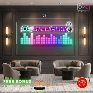 DJ SteelResign| LED Neon Sign
