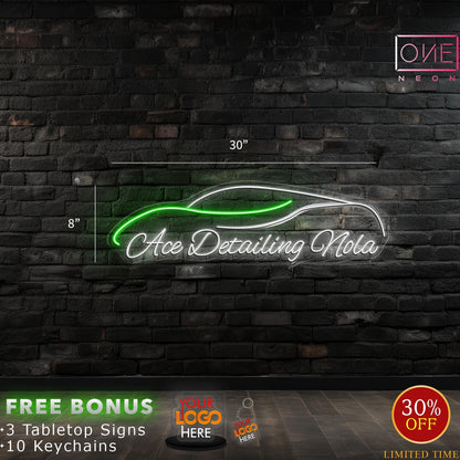 Ace Detailing Nola  | LED Neon Sign