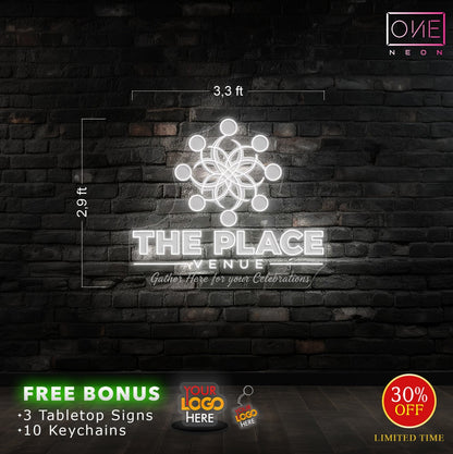THE PLACE VENUE | LED Neon Sign