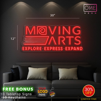 MOVING ARTS | LED Neon Sign