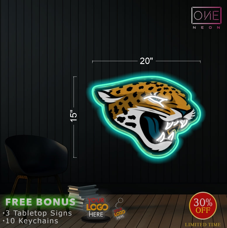 Neon Jaguar | 2 LED Neon Signs