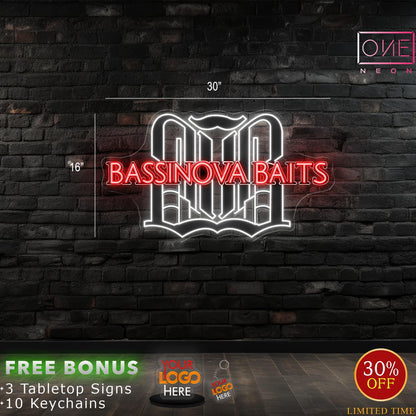 BASSINOVA BAITS | LED Neon Sign