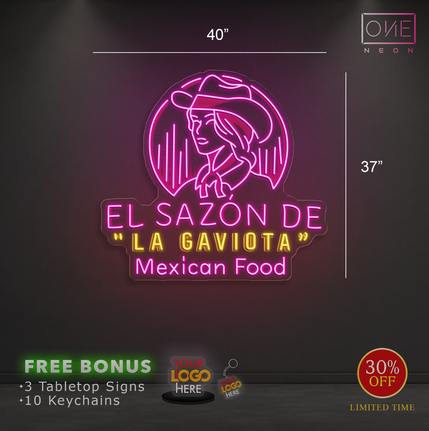EL SAZON DE | LED Neon Sign