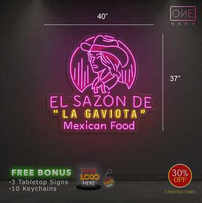 EL SAZON DE | LED Neon Sign