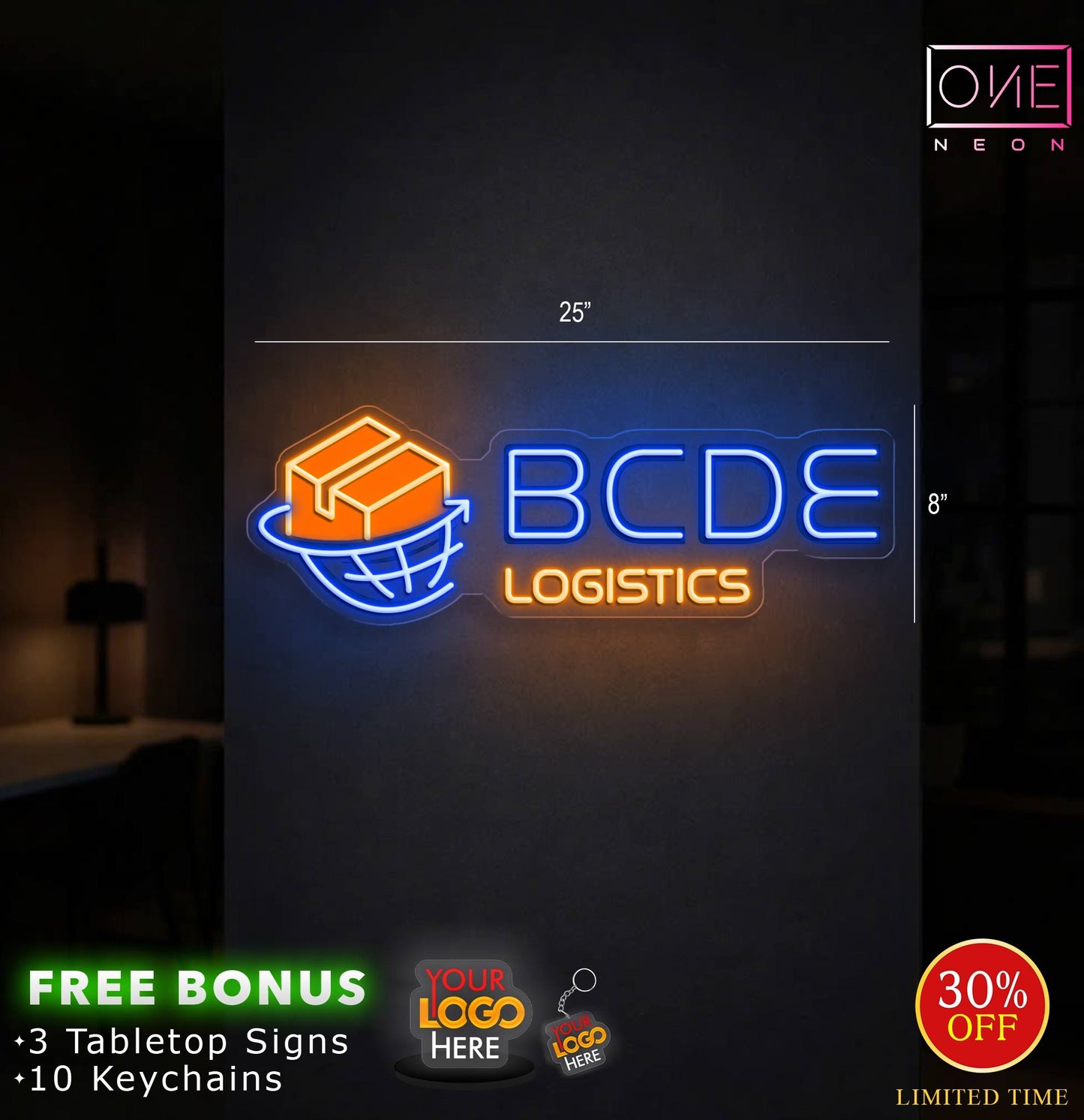 BCDE LOGISTICS| LED Neon Sign