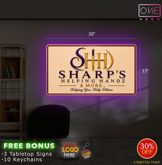 SHARP | LED Neon Sign