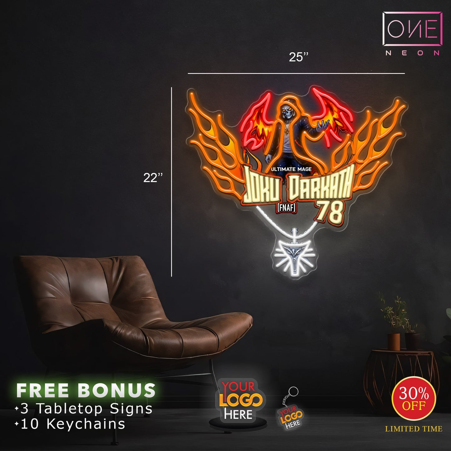 Joku Dakath 78 | LED Neon Sign