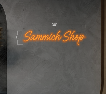 Sammich Shop | LED Neon Sign