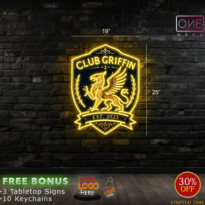 Club Griffin | LED Neon Sign