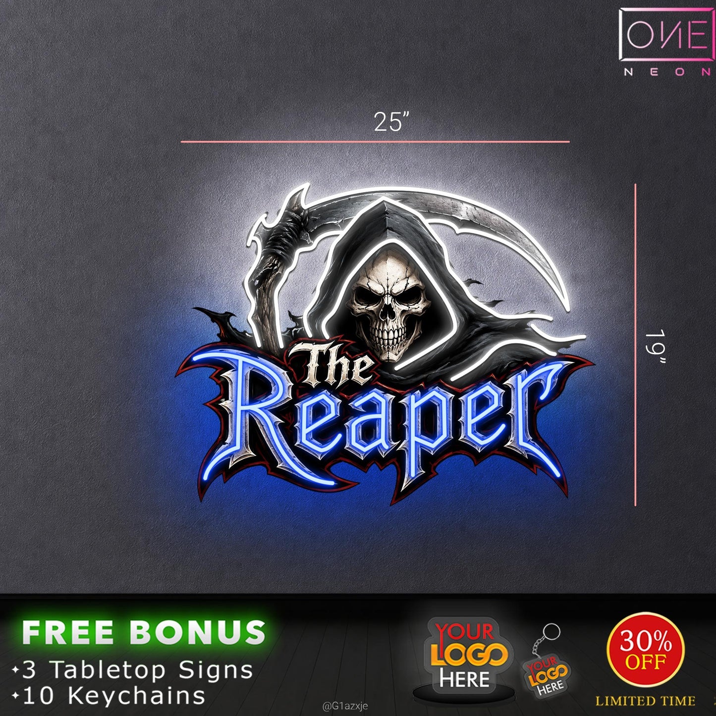 The Reapter | LED Neon Sign