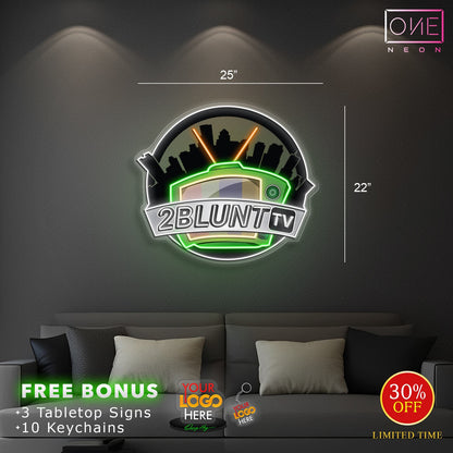 2BLUNT + DJ VARSITY | LED Neon Sign (3 signs)