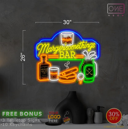 Enseigne néon LED œuvre d'art Tatoueur