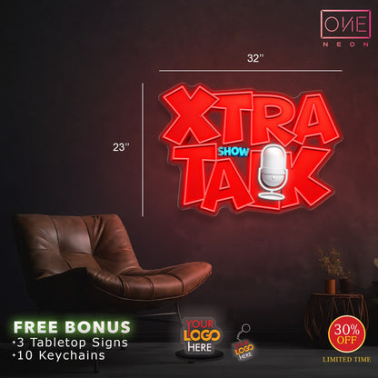 XTRA TALK| LED Neon Sign