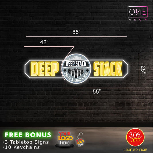 Deep Stack | LED Neon Sign