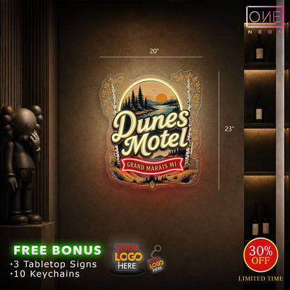 Dunes Motel | LED Neon Sign