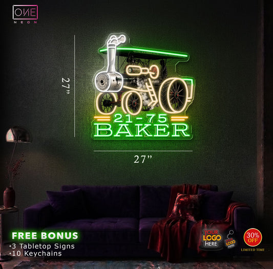 21 - 75 Baker | LED Neon Sign