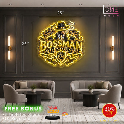 BOSSMAN DESIGNS | LED Neon Sign (Waterproof)