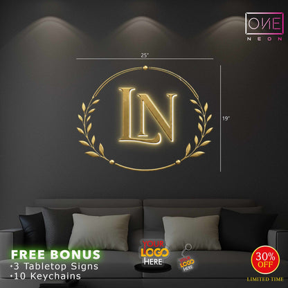 Enseigne néon LED œuvre d'art Tatoueur