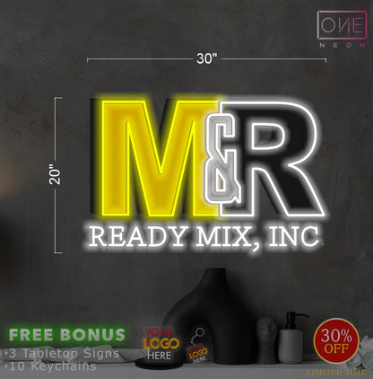 MR ready mix, inc | LED Neon Sign