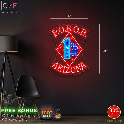 POBOP AZIRONA | LED Neon Sign