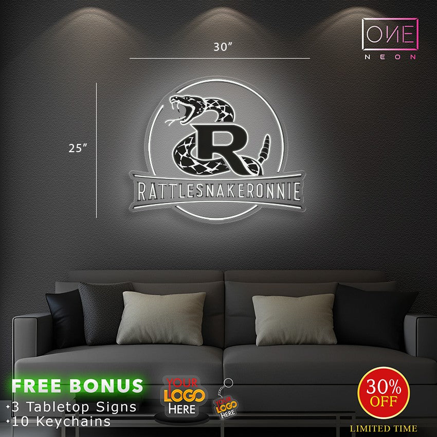 RattlesnakeRonnie | LED Neon Sign