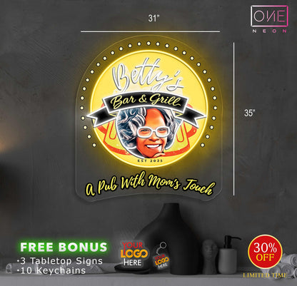 BETTY'S BAR & GRILL  | LED Neon Sign