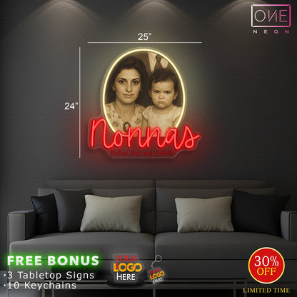 NONNAS | LED Neon Sign