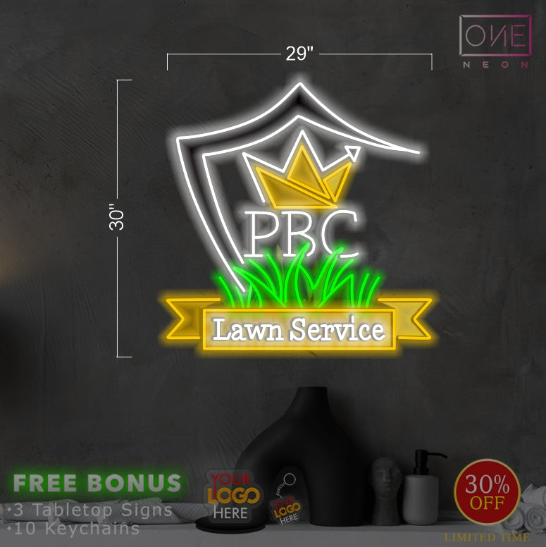 PBC LAWN SERVICE  | LED Neon Sign