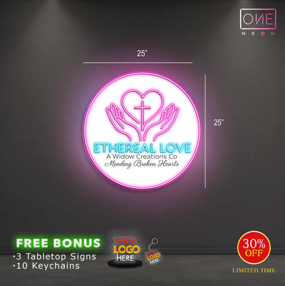 ETHEREAL LOVE | LED Neon Sign