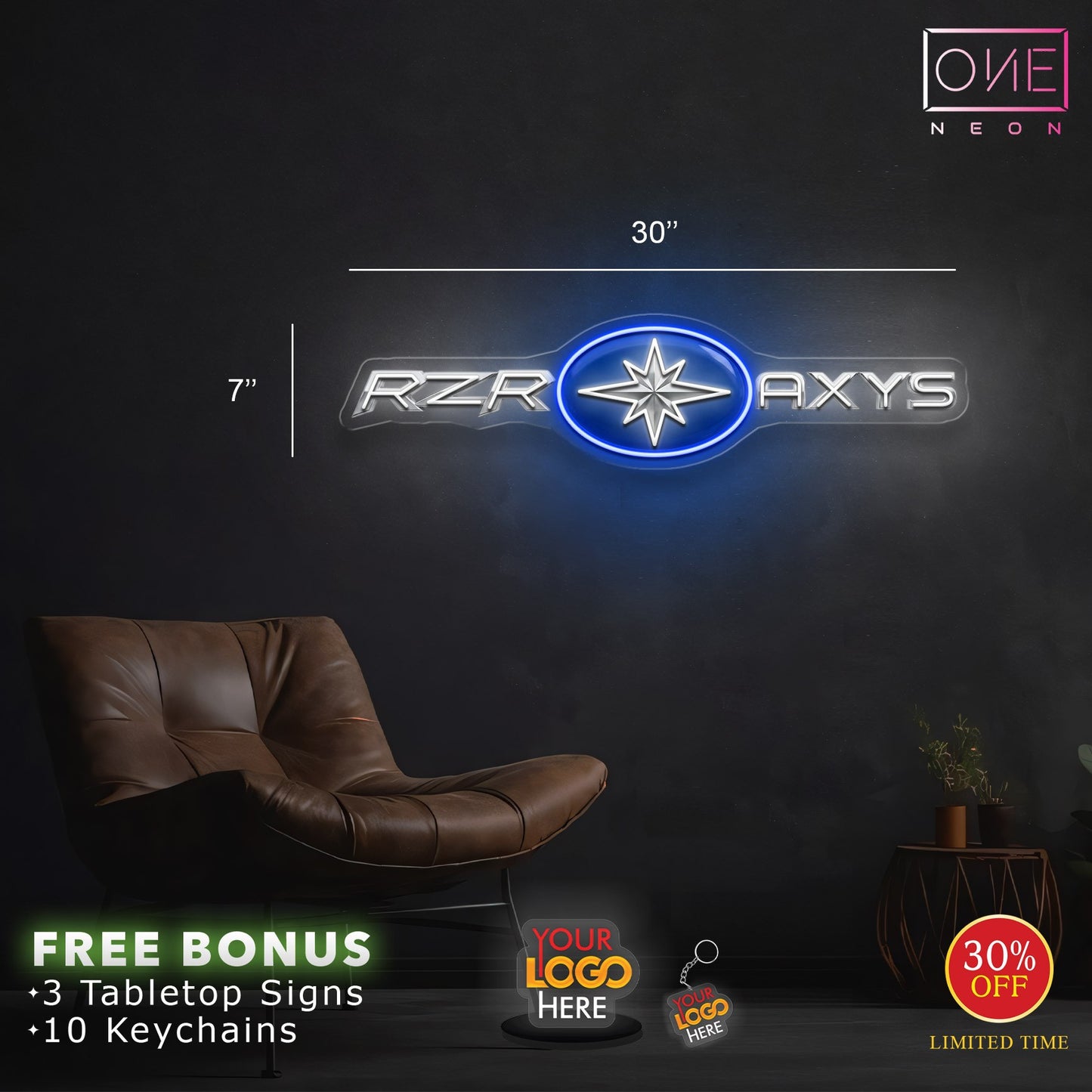 RZR and AXYS | LED Neon Sign