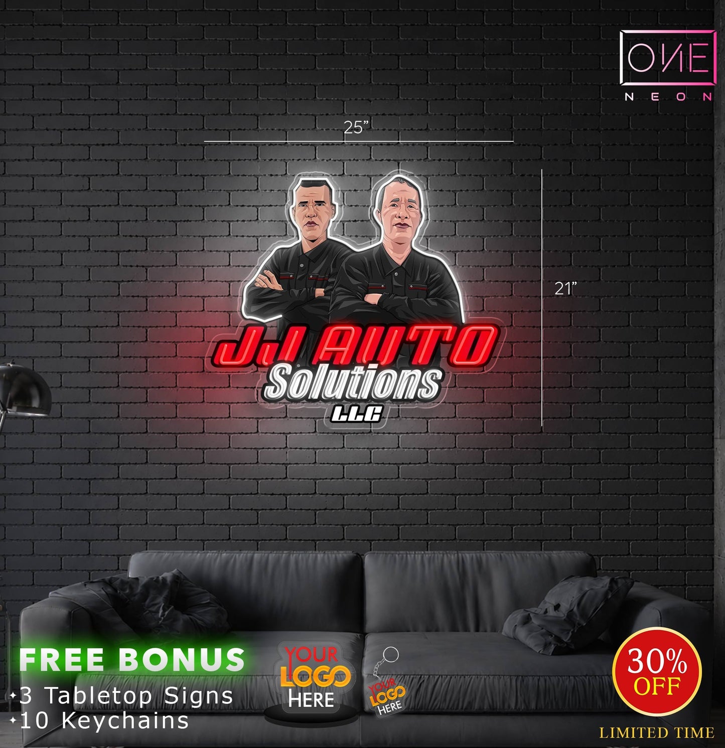 JJ auto solution| LED Neon Sign