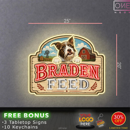 BRADEN FEED | LED Neon Sign