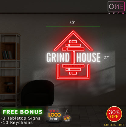 Grind House | LED Neon Sign