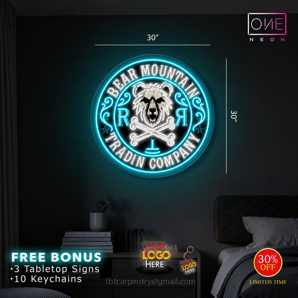 BEAR MOUNTAIN TRADING COMPANY  | LED Neon Sign