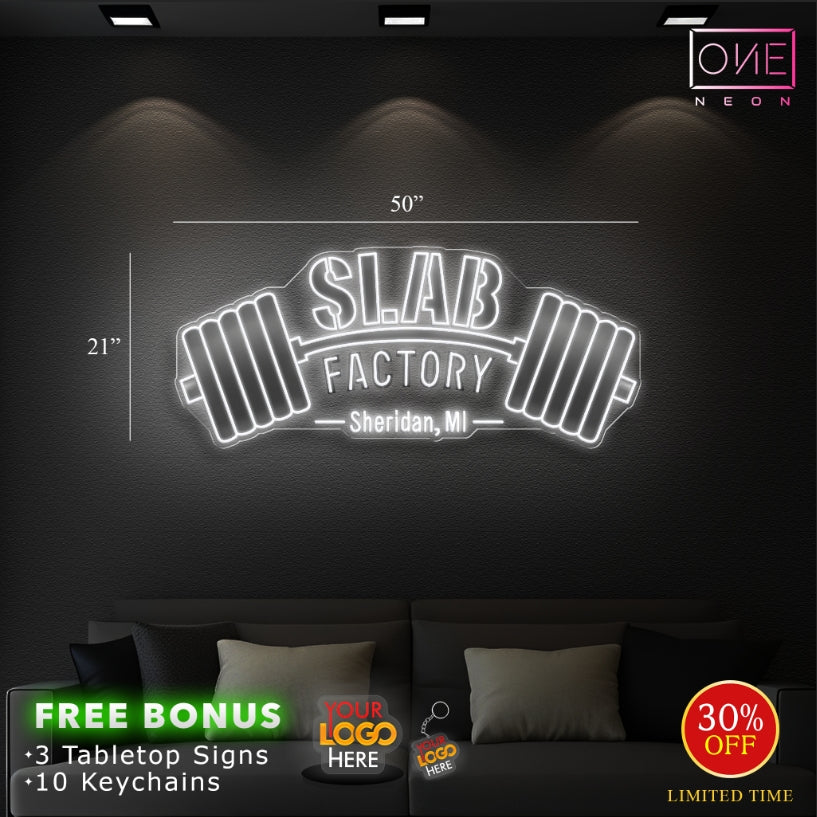SLAB FACTORY | LED Neon Sign