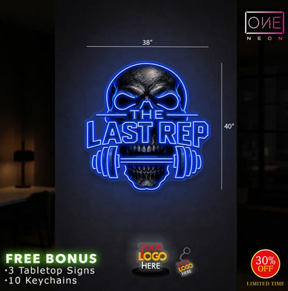 THE LAST REP | LED Neon Sign