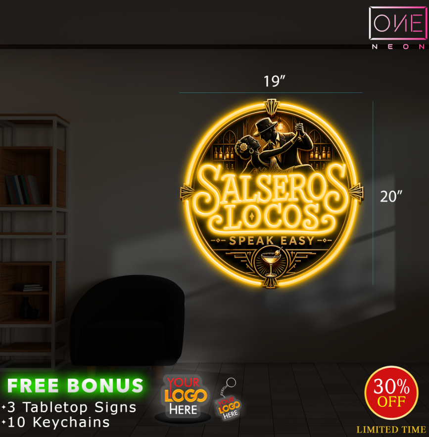 SALSERO LOCOS | LED Neon Sign