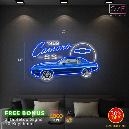 1969 CAMARO | LED Neon Sign