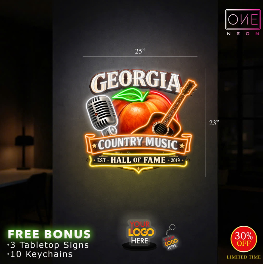 GEORGIA | LED Neon Sign