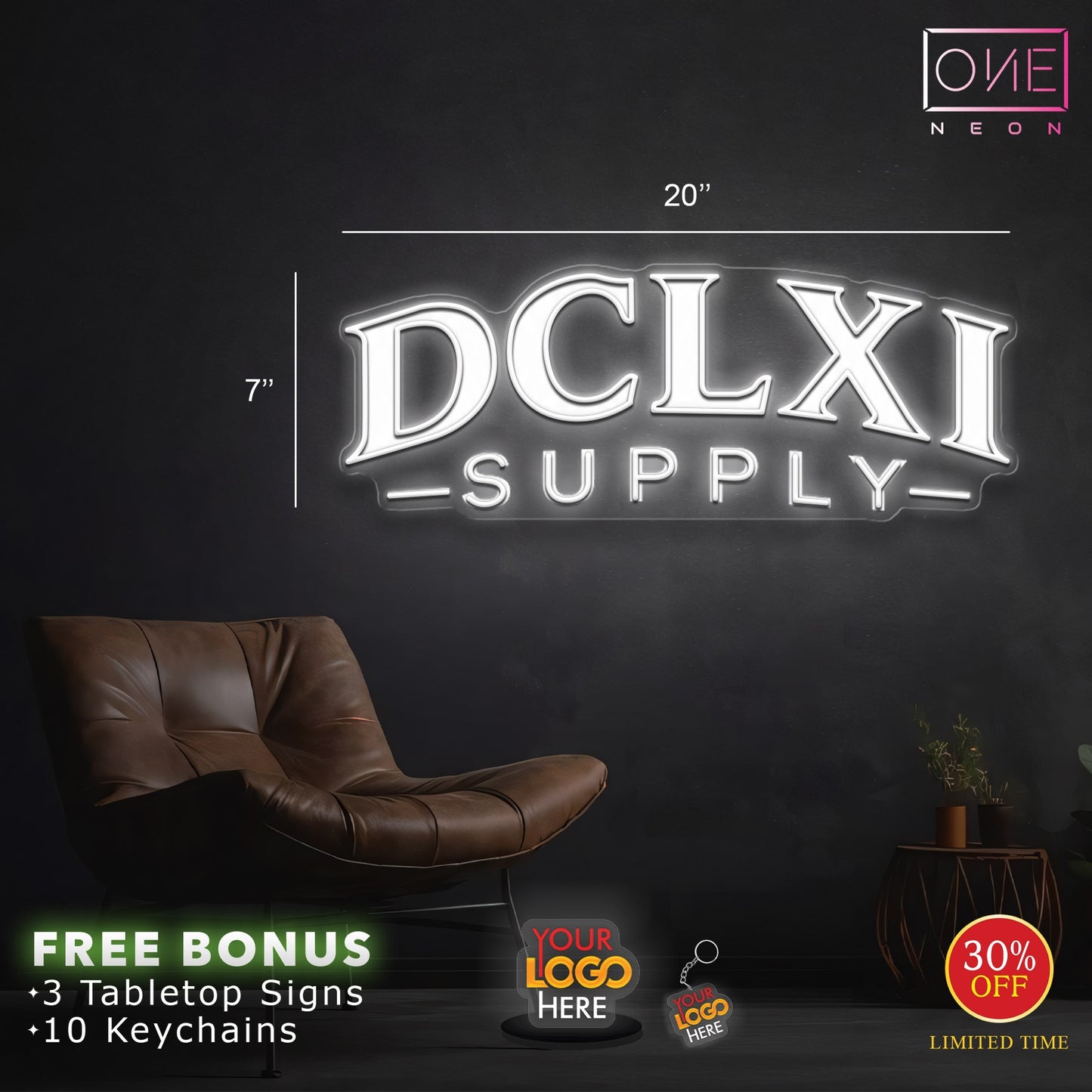 DCLXI Supply | LED Neon Sign