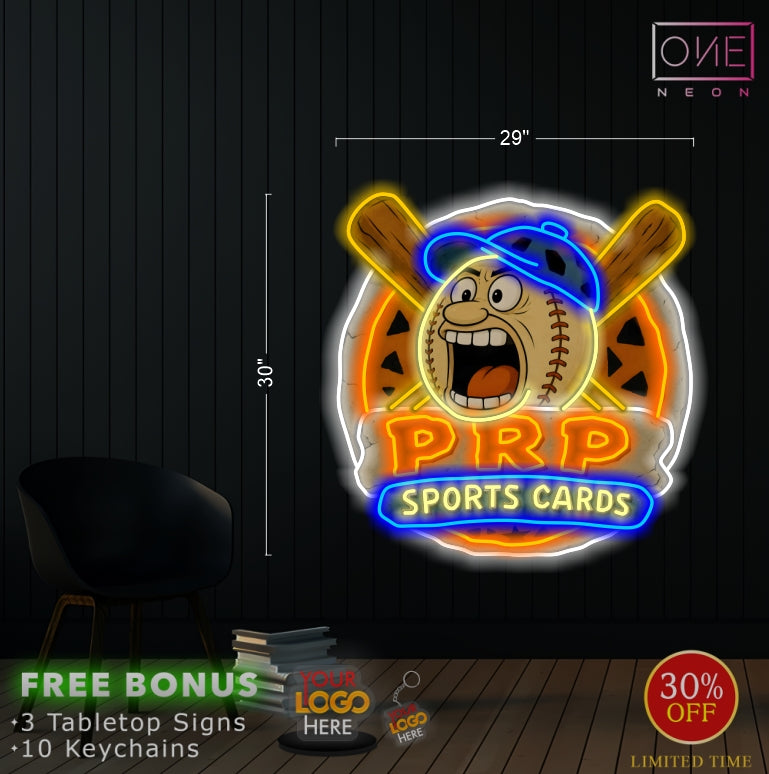 PRP SPORTS CARDS | LED Neon Sign